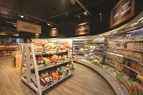 Market Street area at Fresh The Good Food Market in Dublin